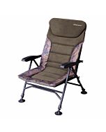 Jenzi Ground Cont. Comf. Camou Chair / Karpfenstuhl / Angelerstuhl