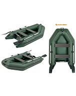 Kolibri Schlauchboot KM-245 Grün mit Lattenboden