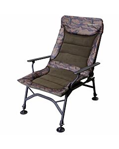 Jenzi Ground Cont. Big Camou Chair / Karpfenstuhl