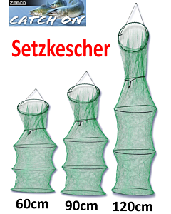 Zebco_ Setzkescher _/ kleiner _Setzkescher _/ 60_-90_-120cm